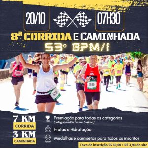 VEM AÍ MAIS UMA CORRIDA DO 53º BATALHÃO DE AVARÉ