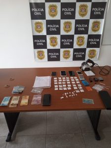 Operação Policial em Taquarituba resulta na prisão de dois homens por tráfico de drogas