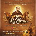 4ª Festa de São Peregrino da ABOVA será realizada em 31 de maio com foco na arrecadação solidária