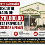 Bastidores da reunião que discutiu retirada de R$ 1.210.000,00 de áreas essenciais para custear a FEMUS