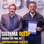 Deputado Ricardo Madalena participa de reunião na OCESP e reforça apoio ao fortalecimento do cooperativismo paulista